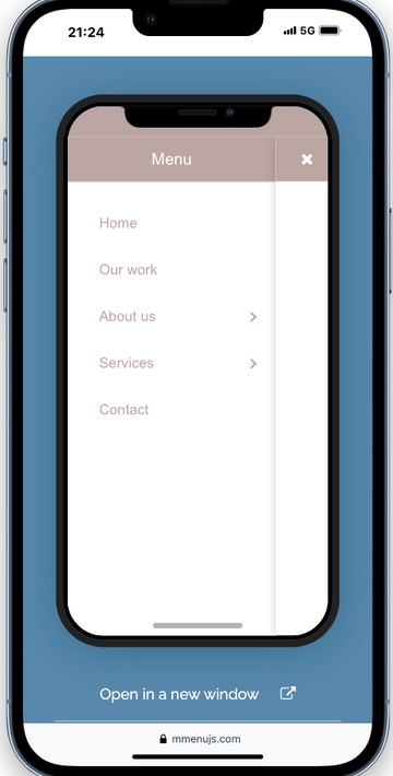 Must have! - Mobile Navigation - Mmenu