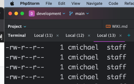 Contao System Log Screenshot
