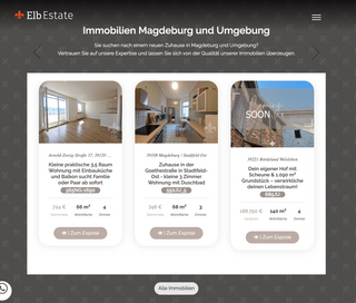 Immobilien Slider Screenshot
