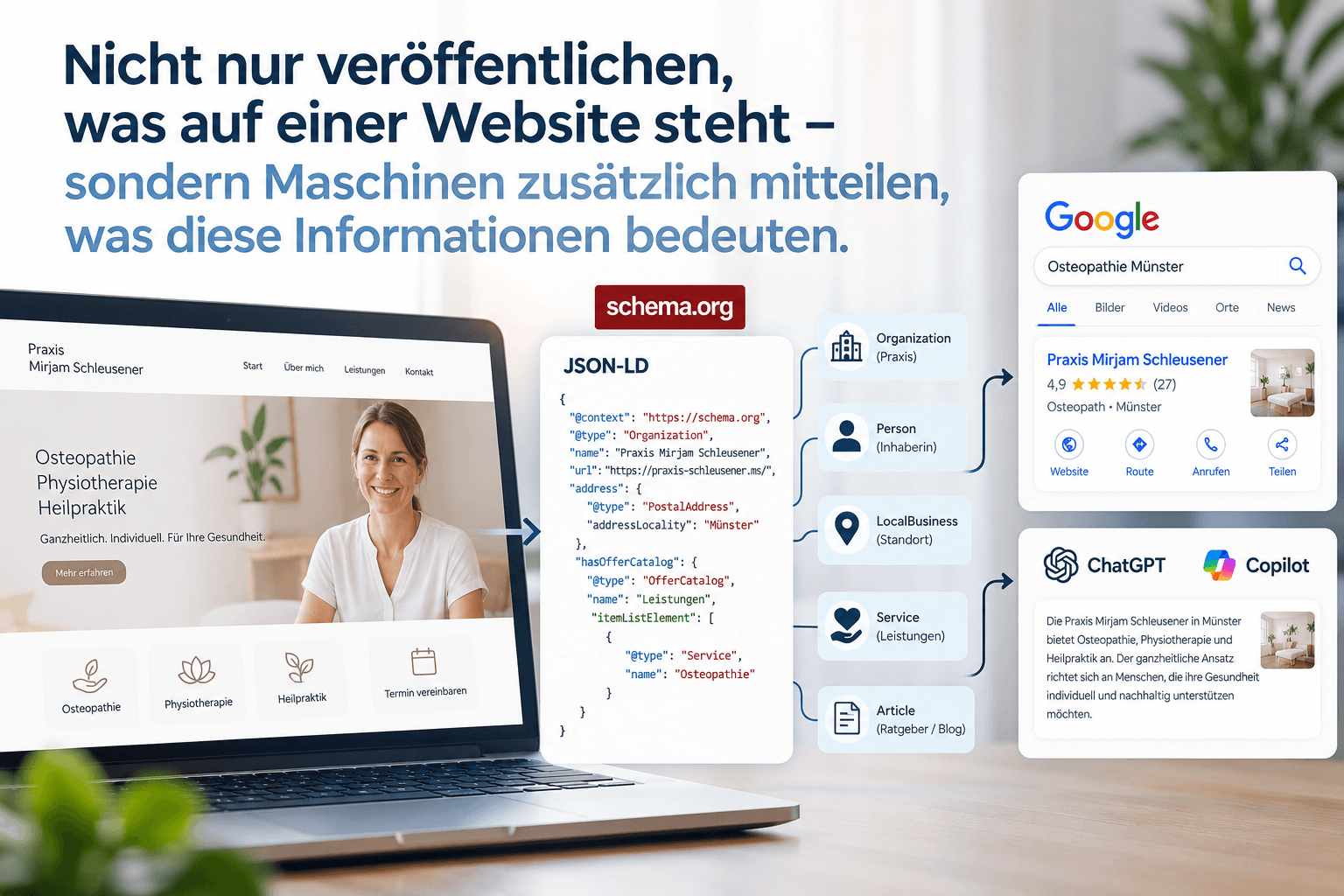 Schema.org JSON LD Analyse Banner